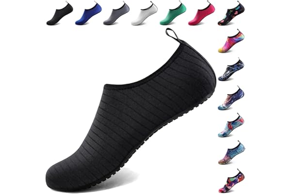 Water Shoes for Women Men Quick-Dry Aqua Socks Swim Beach Outfits Barefoot Yoga Exercise Wear Sport Accessories Pool Camping 