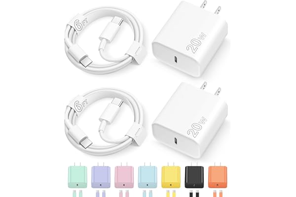iPhone 17 16 15 Charger Fast Charging Type C Chargers USB C Charger Block iPhone 17 16 15 Air Pro Max Chargers with 6FT Cable