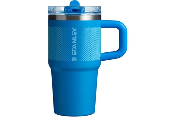 STANLEY Quencher ProTour Flip Straw Tumbler with Leakproof Lid 20 oz | Built-In Straw and Handle | Cup Holder Compatible for 