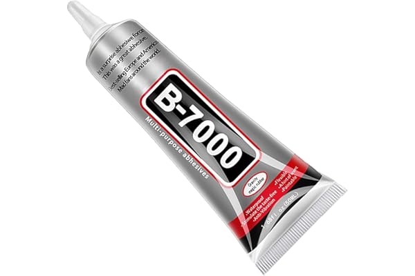 B7000 Jewelry Glue for Making, FITTDYHE 1PCS 50ML/1.69 fl oz Clear Adhesive for Rhinestone, Fabric, Multipurpose Super B-7000
