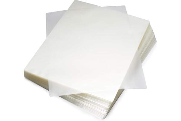Amazon Basics Clear Thermal Laminating Sheets for Documents and Photos, 9 x 11.5-Inch, 2.8 mil, 200-Pack