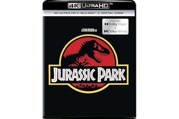 Jurassic Park - 4K Ultra HD + Blu-ray + Digital (Dolby Vision + Dolby Atmos Version)
