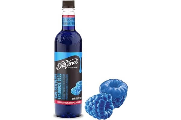 DaVinci Gourmet Classic Blue Raspberry, 25.4 Fluid Ounces (Pack of 1)