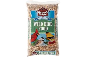 Wagner's 53002 Farmer's Delight Wild Bird Food with Cherry Flavor, 10-Pound Bag