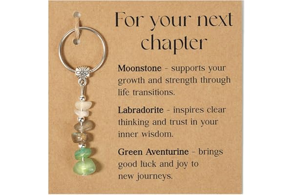 Sensemory Retirement Gift For Woman Keychain, Coworker Leaving Gifts For Teacher, Nurse, Daughter Graduation, College Gift, F