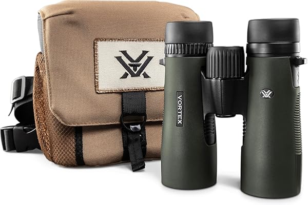 Vortex Optics Diamondback HD 8x42 Binoculars - HD Optical System, Non-slip Grip, Waterproof, Fogproof, Shockproof, Included G